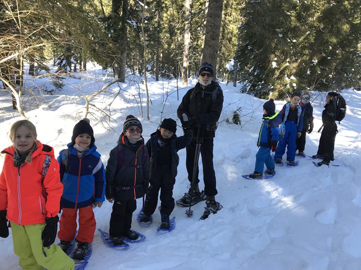 Les CE1 de Notre Dame partent en montagne !