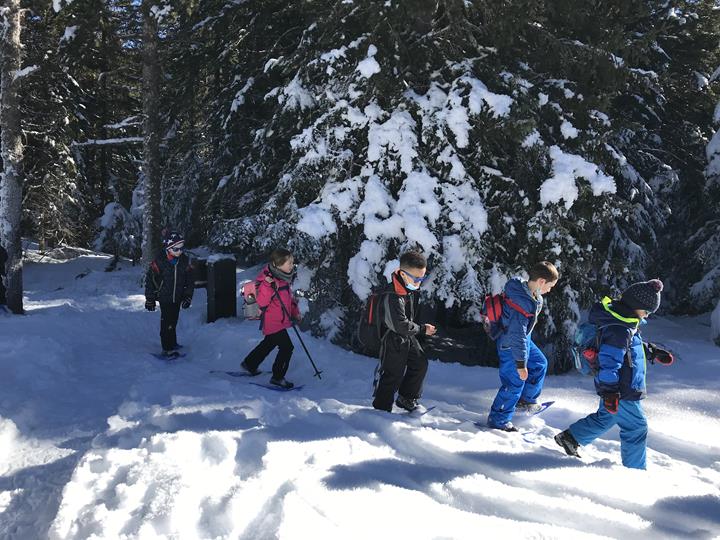 Les CE1 de Notre Dame partent en montagne !