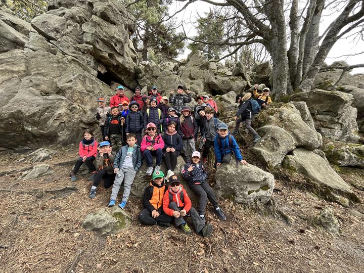 Les CE1 de Notre Dame partent en montagne !