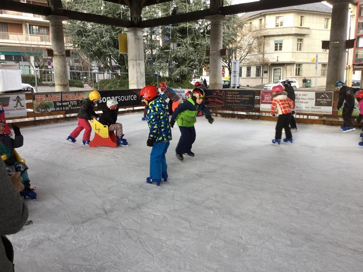 Patinoire pour les CE2