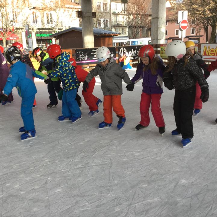 Patinoire pour les CE2