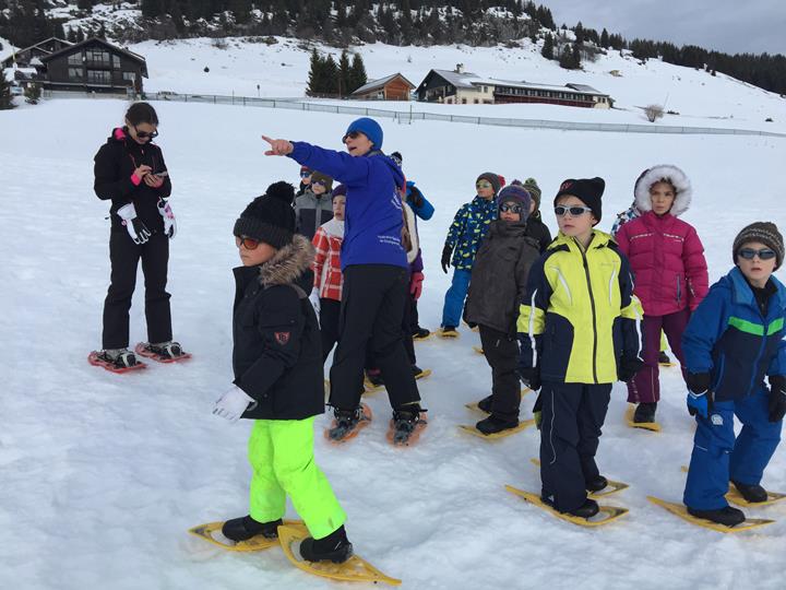 Les CE1 au Plateau des Glières