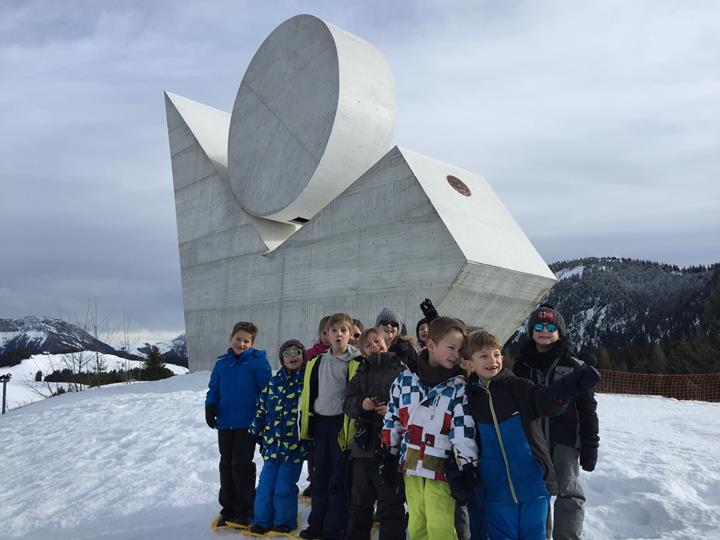 Les CE1 au Plateau des Glières