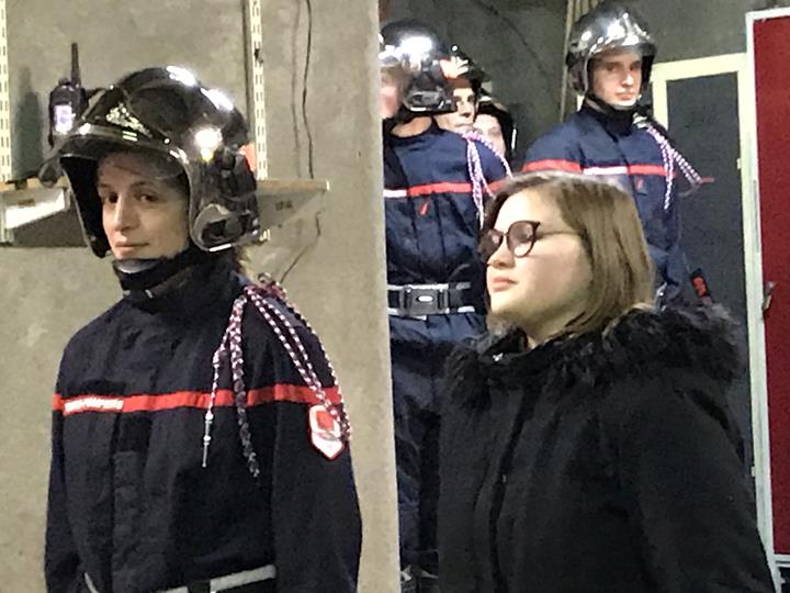 Des élèves du Lycée Professionnel à la Sainte Barbe à La Roche sur Foron