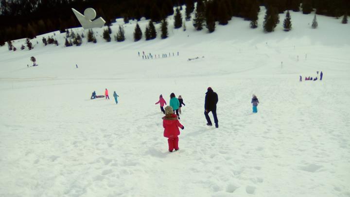 Les CE1 au Plateau des Glières