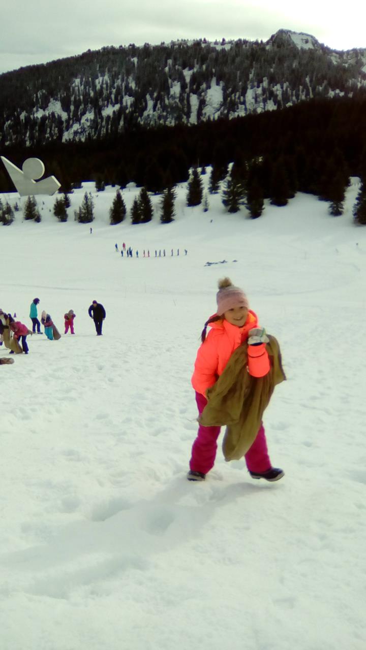 Les CE1 au Plateau des Glières