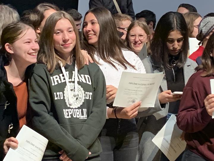 Remise des diplômes