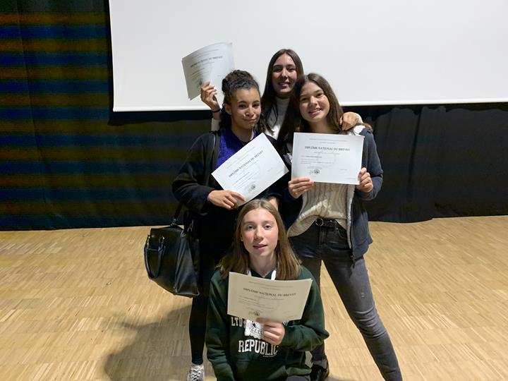 Remise des diplômes