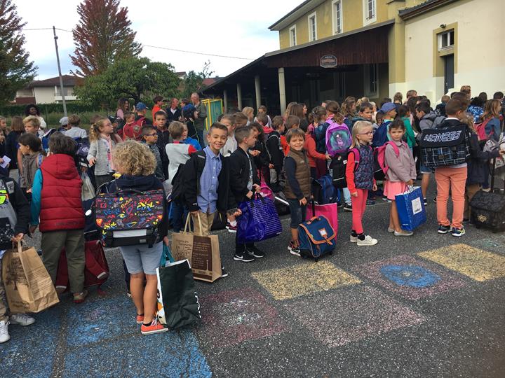 La rentrée à l'école