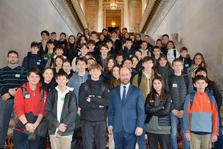 En direct du Parlement.