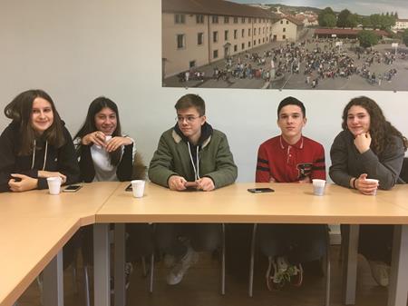 Des Secondes à la rencontre de Troisièmes pour parler des exigences du lycée