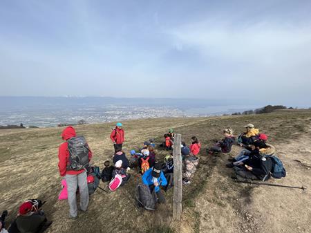 Les CE1 de Notre Dame partent en montagne !