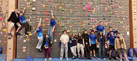 Compétition territoire UGSEL escalade