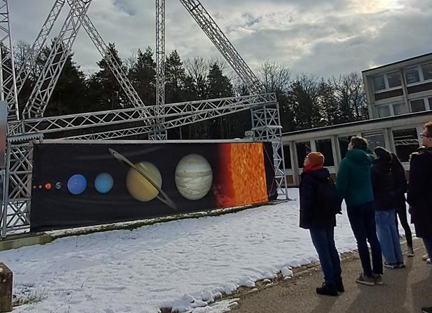 Sortie à l’Observatoire Astronomique de Genève pour les élèves de seconde Top English le 20 janvier 2023.